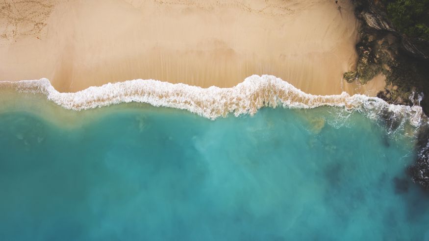 Beach from Above